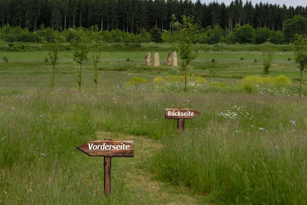 Visitenkarte mehrseitig